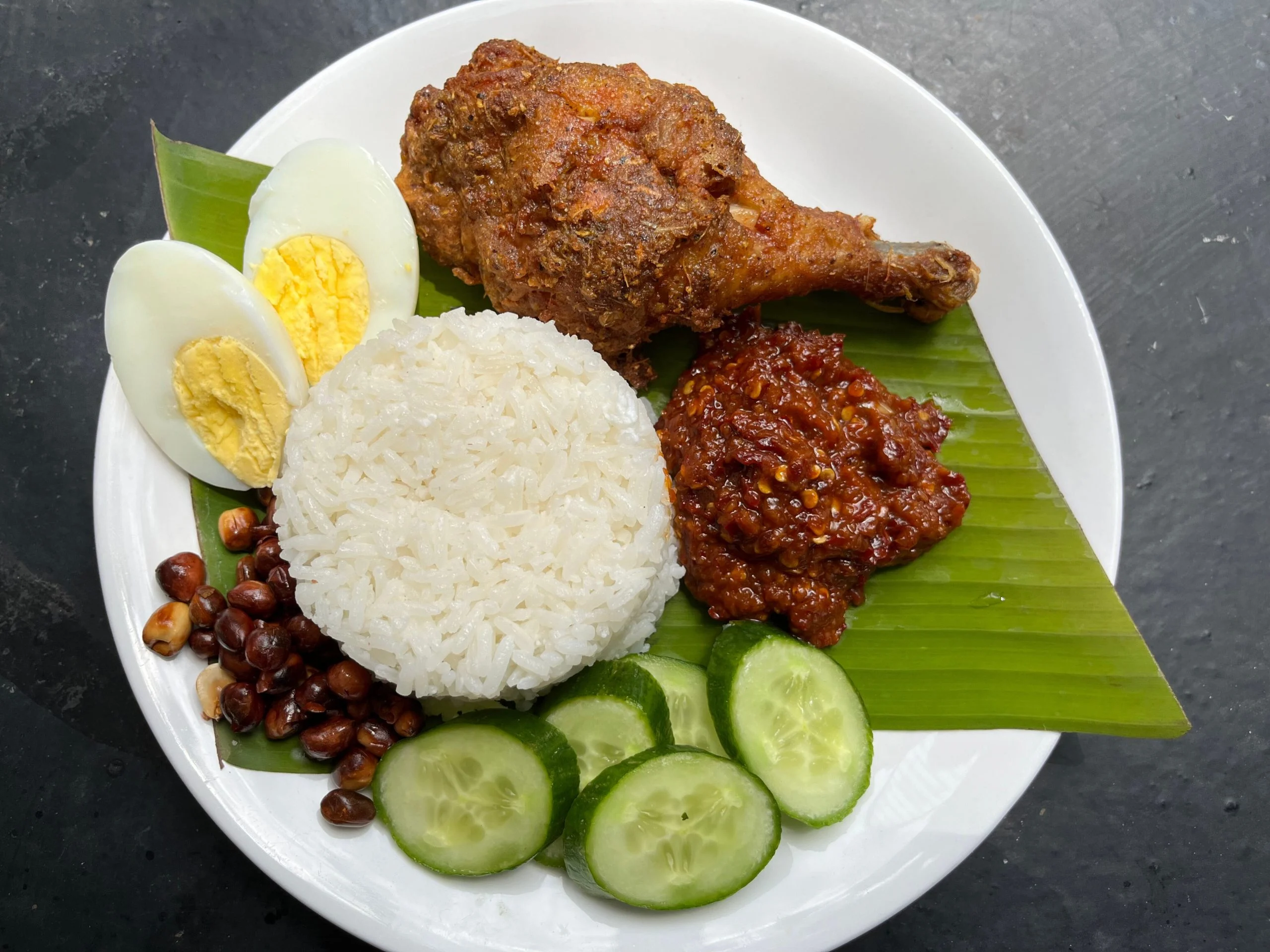 Nasi Lemak (Fragrant Coconut Rice)