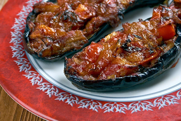 Karnıyarık (Stuffed Eggplant)