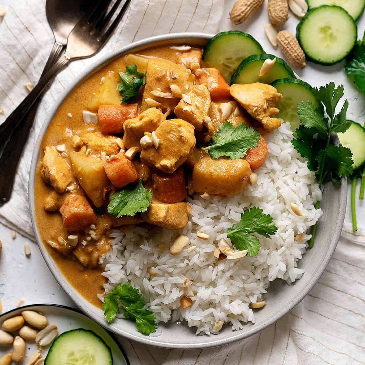 Massaman Curry (Southern Thai Mild Curry)