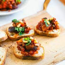 Caponata (Sweet and Sour Eggplant Relish)