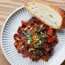 Caponata (Sweet and Sour Eggplant Relish)