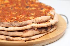 Turkey: Lahmacun (Turkish Thin-Crust Pizza/Flatbread)