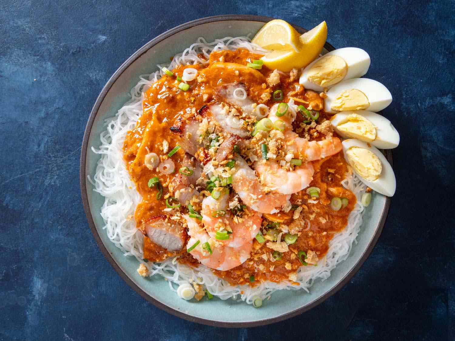 Pancit Palabok (Noodle Dish with Pork Gravy)