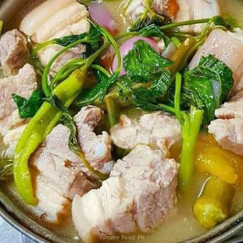 Sinigang na Baboy: Filipino Sour Tamarind Soup