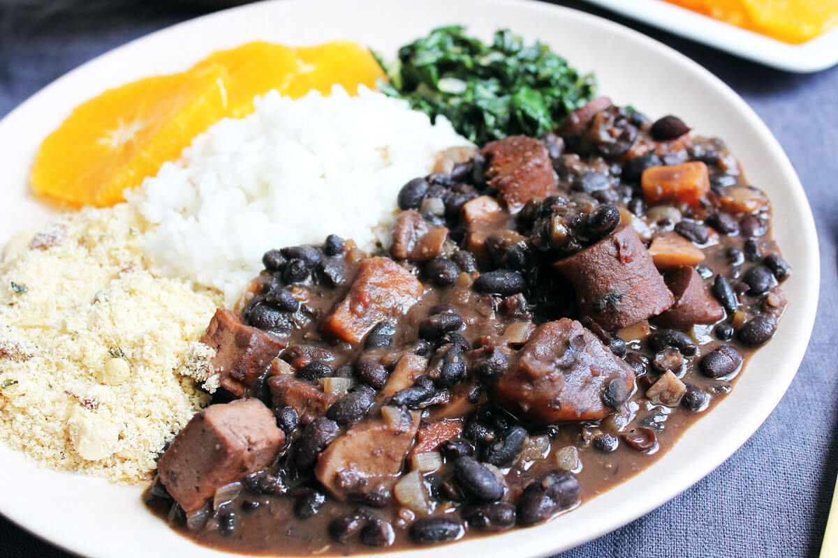Feijoada (Traditional Black Bean and Meat Stew)