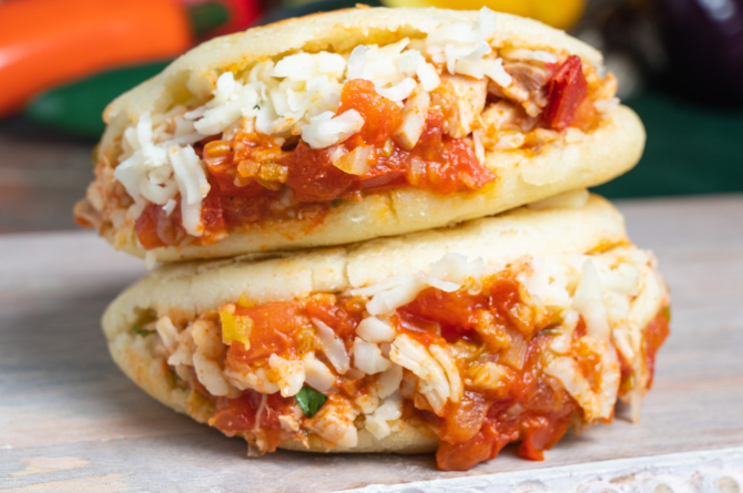 Arepas Rellenas (Stuffed Corn Pockets)