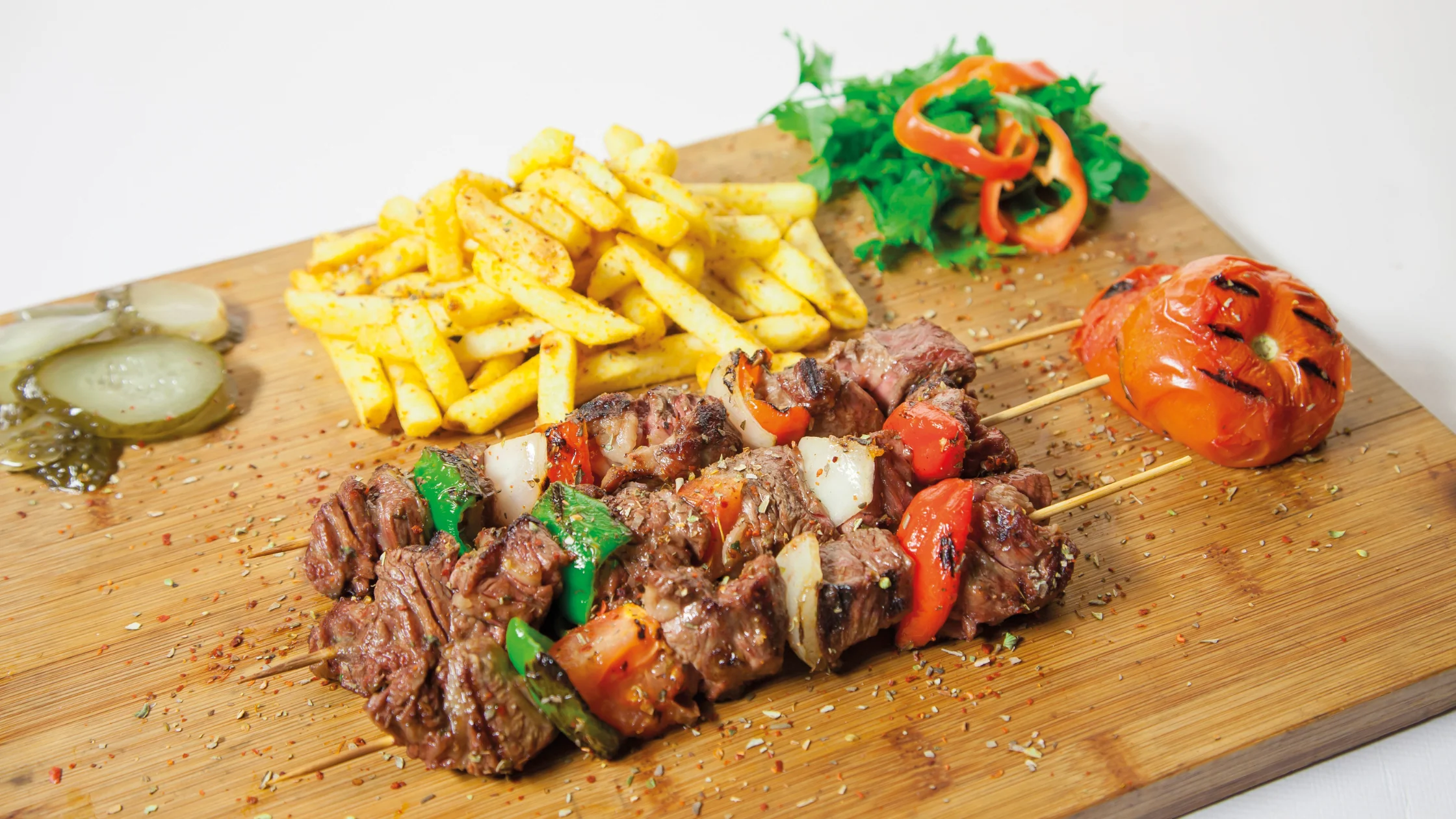 Mishkaki (Marinated Beef Skewers)