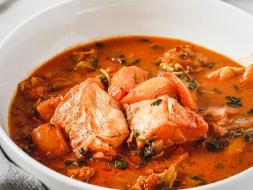 Moqueca de Peixe (Fish Stew with Coconut Milk)