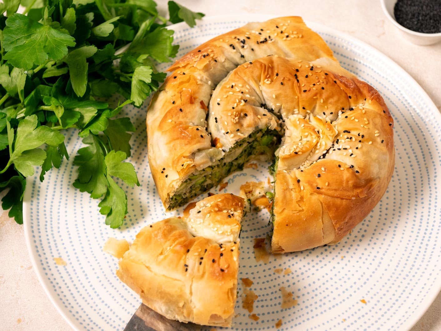Spanakopita (Savory Spinach Pie)