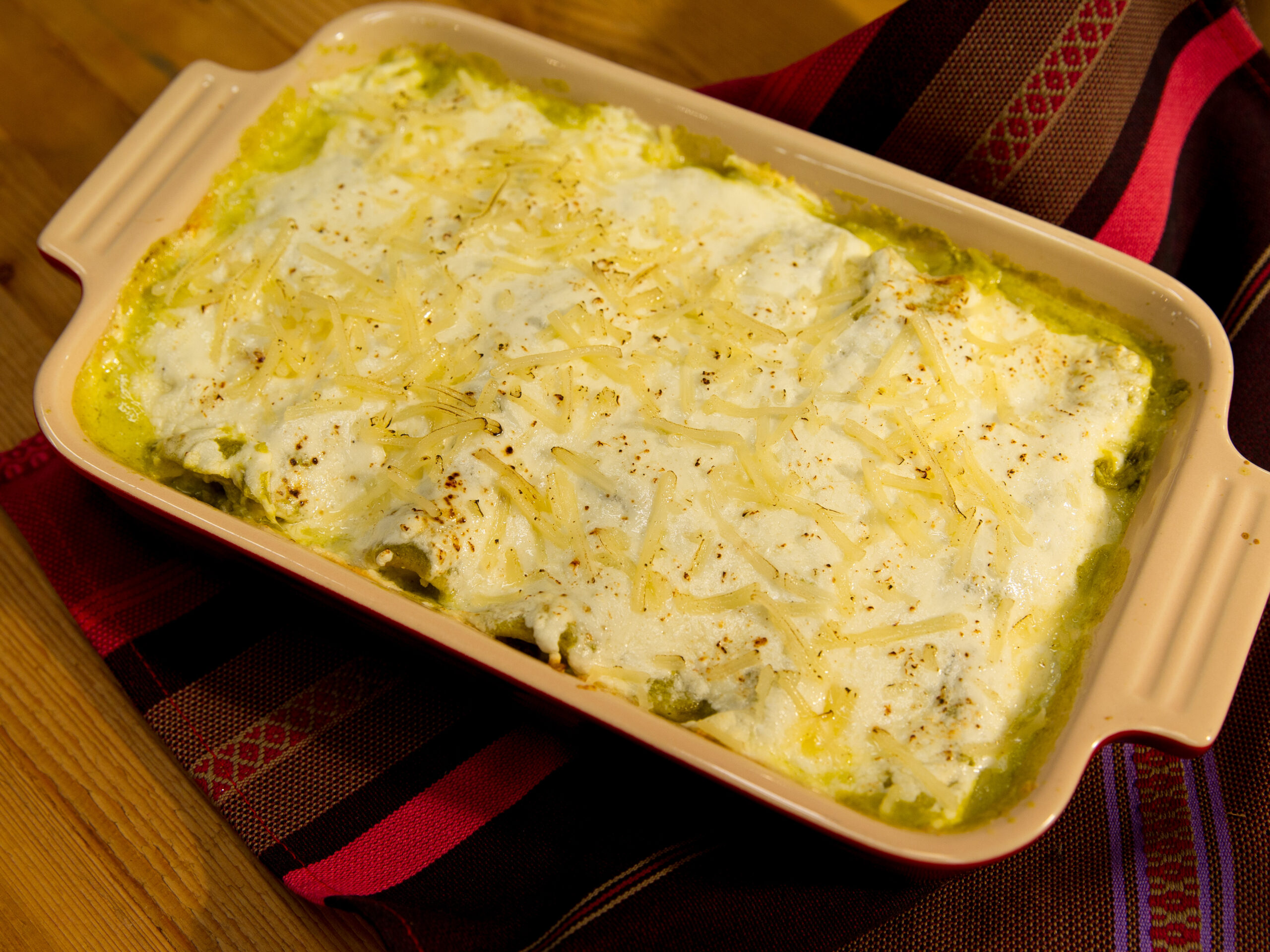 Enchiladas Suizas (Swiss Enchiladas)