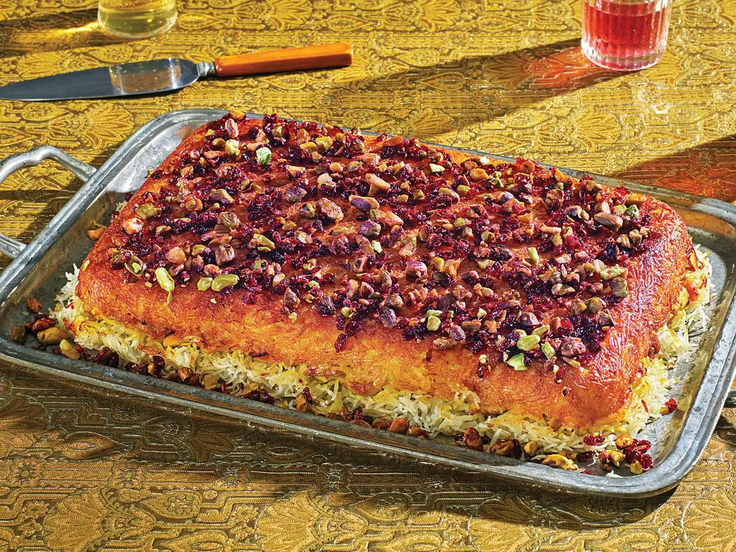 Saffron Rice with Tahdig (The Golden Crust)