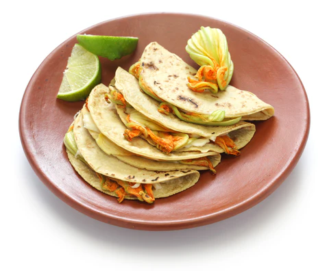 Coques de Flor de Calabaza (Squash Blossom Quesadillas)