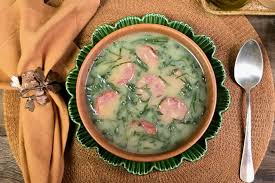 Caldo Verde (Potato and Collard Green Soup)