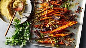 Roasted Carrots with Chermoula & Labneh