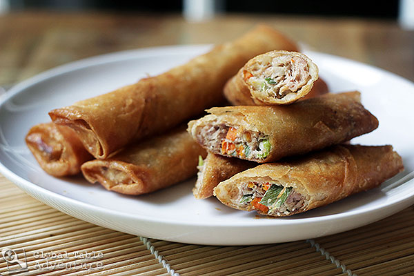 Lumpia Shanghai (Small Spring Rolls)